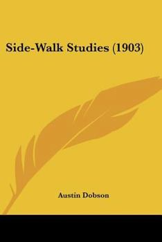 Paperback Side-Walk Studies (1903) Book