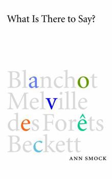 Paperback What Is There to Say? Book