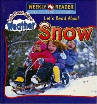 Library Binding Let's Read about Snow Book