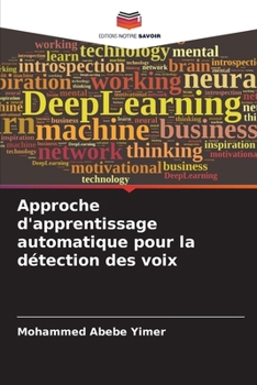 Paperback Approche d'apprentissage automatique pour la détection des voix [French] Book