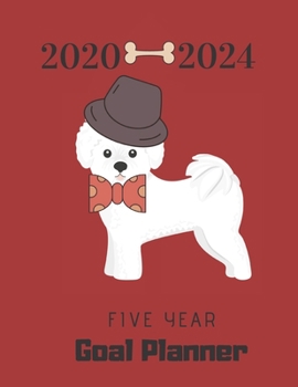 Paperback 2020-2024 Five Year Goal Planner: With Bonus Year 2025 Book