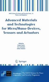 Hardcover Advanced Materials and Technologies for Micro/Nano-Devices, Sensors and Actuators Book