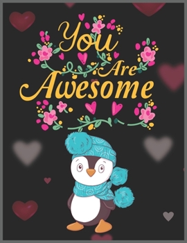 Paperback You are Awesome: Penguin Calendar, Daily Weekly Planner with Monthly quick-view/over view with 2020 Planner Book