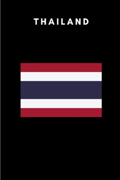 Paperback Thailand: Country Flag A5 Notebook to write in with 120 pages Book