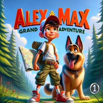Alex and Max Grand Adventure (Unveil the Treasure of Friendship): Discover Experience the joy of friendship and bravery | German Shepherd Dog Book for Kids