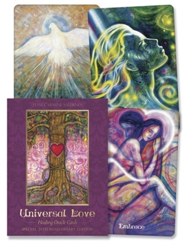 Cards Universal Love Healing Oracle Cards: Special 20th Anniversary Edition Book