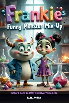 Paperback Frankie's Funny Monster Mix-Up: Picture Book to Help Kids Overcome Fear Zombie and Monster Story for Halloween Book