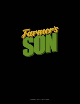 Paperback Farmer's Son: Cornell Notes Notebook Book