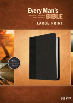 Imitation Leather Every Man's Bible-NIV-Large Print [Large Print] Book