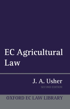 Hardcover EC Agricultural Law Book