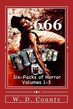 Paperback 666: Six-Packs of Horror, Volumes 1-3 Book