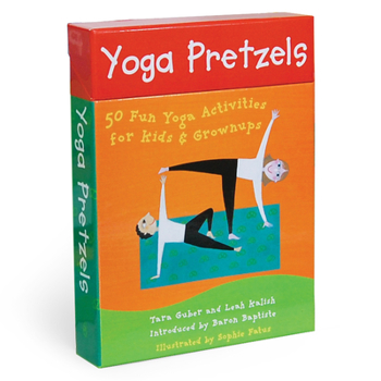 Cards Yoga Pretzels: 50 Fun Yoga Activities for Kids & Grownups Book