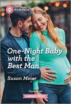 Mass Market Paperback One-Night Baby with the Best Man [Large Print] Book