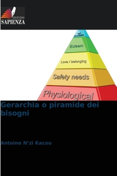 Paperback Gerarchia o piramide dei bisogni [Italian] Book