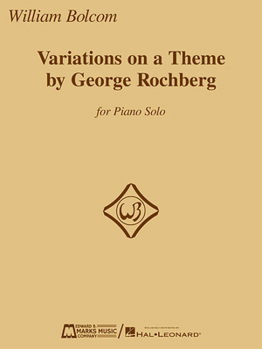 Paperback Variations on a Theme by George Rochberg: For Piano Solo Book