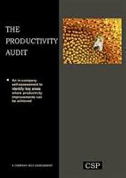 Paperback The Productivity Audit Book