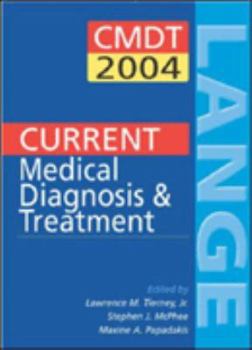 Paperback Current Medical Diagnosis & Treatment 2004 Book