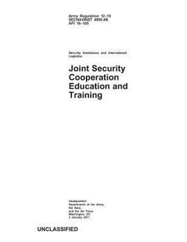 Paperback Joint Security Cooperation Education and Training Book