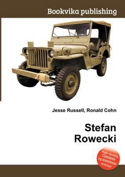 Paperback Stefan Rowecki Book