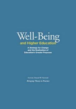 Digital Well-Being and Higher Education Book