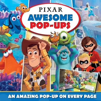 Hardcover Disney Pixar Awesome Pop-Ups: Pop-Up Book