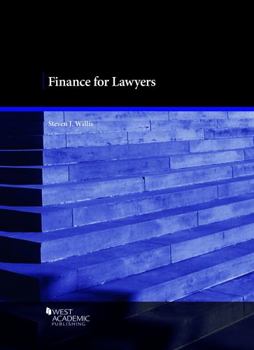 Paperback Finance for Lawyers (American Casebook Series) Book