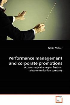 Paperback Performance management and corporate promotions Book