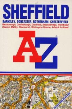 Paperback A-Z Street Atlas of Sheffield (A-Z Street Atlas Series) Book