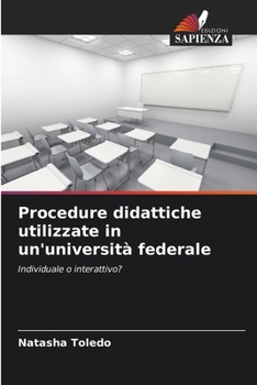 Paperback Procedure didattiche utilizzate in un'università federale [Italian] Book