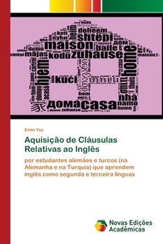 Paperback Aquisição de Cláusulas Relativas ao Inglês [Portuguese] Book