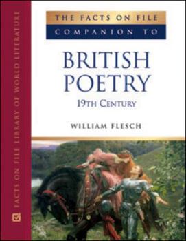 Hardcover The Facts on File Companion to British Poetry, 19th Century Book