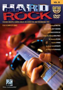 DVD Guitar Play-Along DVD Volume 25: Hard Rock Book