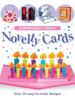Hardcover Surprisingly Simple Novelty Cards Book
