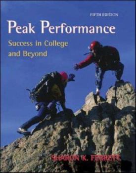 Paperback Peak Performance: Success in College and Beyond with Online Access Card Book