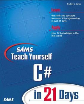 Paperback Sams Teach Yourself C# in 21 Days Book