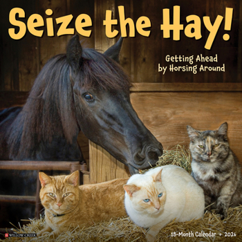 Calendar Seize the Hay 2026 Wall Calendar Book