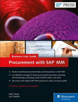 Hardcover Procurement with SAP MM: Business User Guide Book