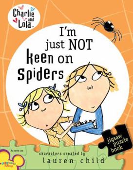 Hardcover I'm Just Not Keen on Spiders: A Jigsaw Puzzle Book