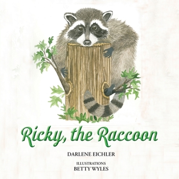 Paperback Ricky, the Raccoon Book