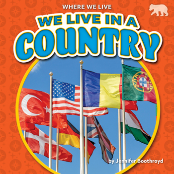 Library Binding We Live in a Country Book