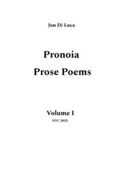 Paperback Pronoia: Prose Poems Book