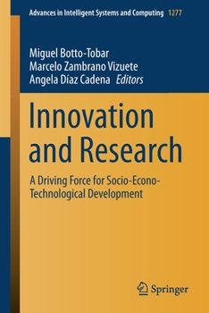 Paperback Innovation and Research: A Driving Force for Socio-Econo-Technological Development Book