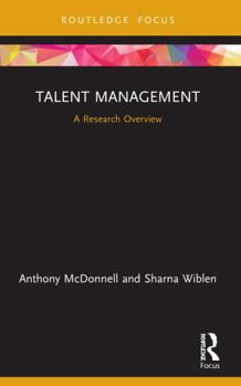 Paperback Talent Management: A Research Overview Book