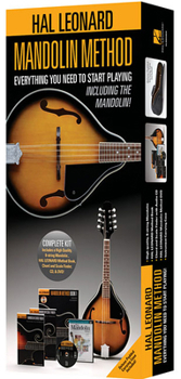 Hardcover Hal Leonard Mandolin Method Pack: Includes a Mandolin, Method Book/CD, Chord and Scale Finder, DVD, and Case Book