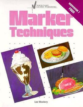 Paperback Marker Techniques, Workbook 7: Food Book