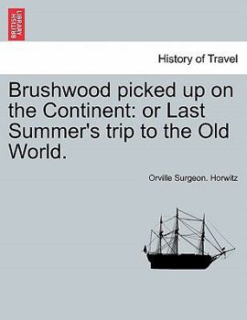 Brushwood, Picked Up on the Continent: Or, Last Summer's Trip to the Old World