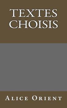 Paperback Textes choisis [French] Book