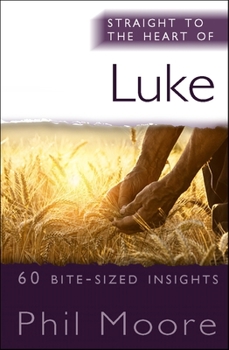 Paperback Straight to the Heart of Luke: 60 Bite-Sized Insights Book