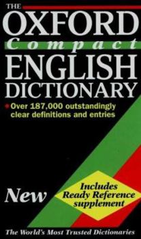 Hardcover The Oxford Modern English Dictionary Book