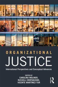 Paperback Organizational Justice: International perspectives and conceptual advances Book